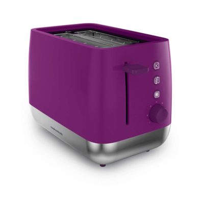 Morphy Richards 221111 Chroma 2 Slice Toaster in Orchid